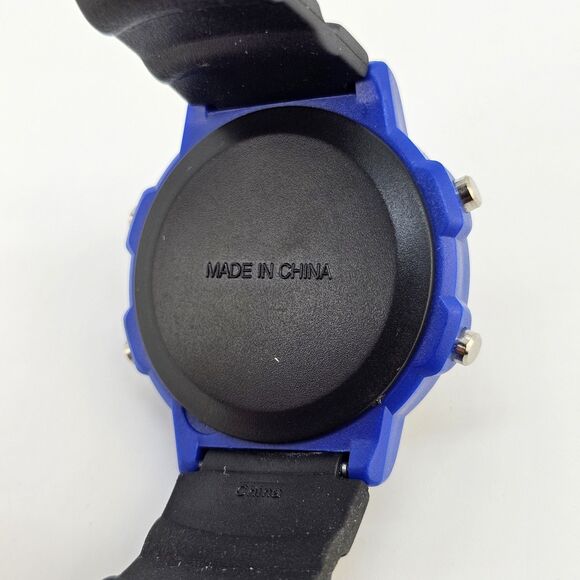 Lifelong Sports Men's Watch 38MM Black Plastic Bands New Battery - Picture 6 of 14